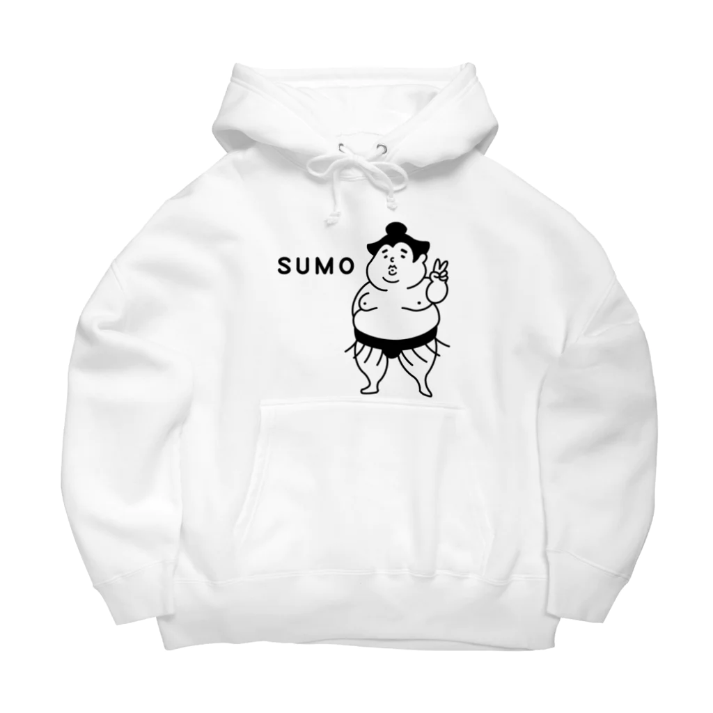 ぽぴーぴぽーのSUMO  Big Hoodie