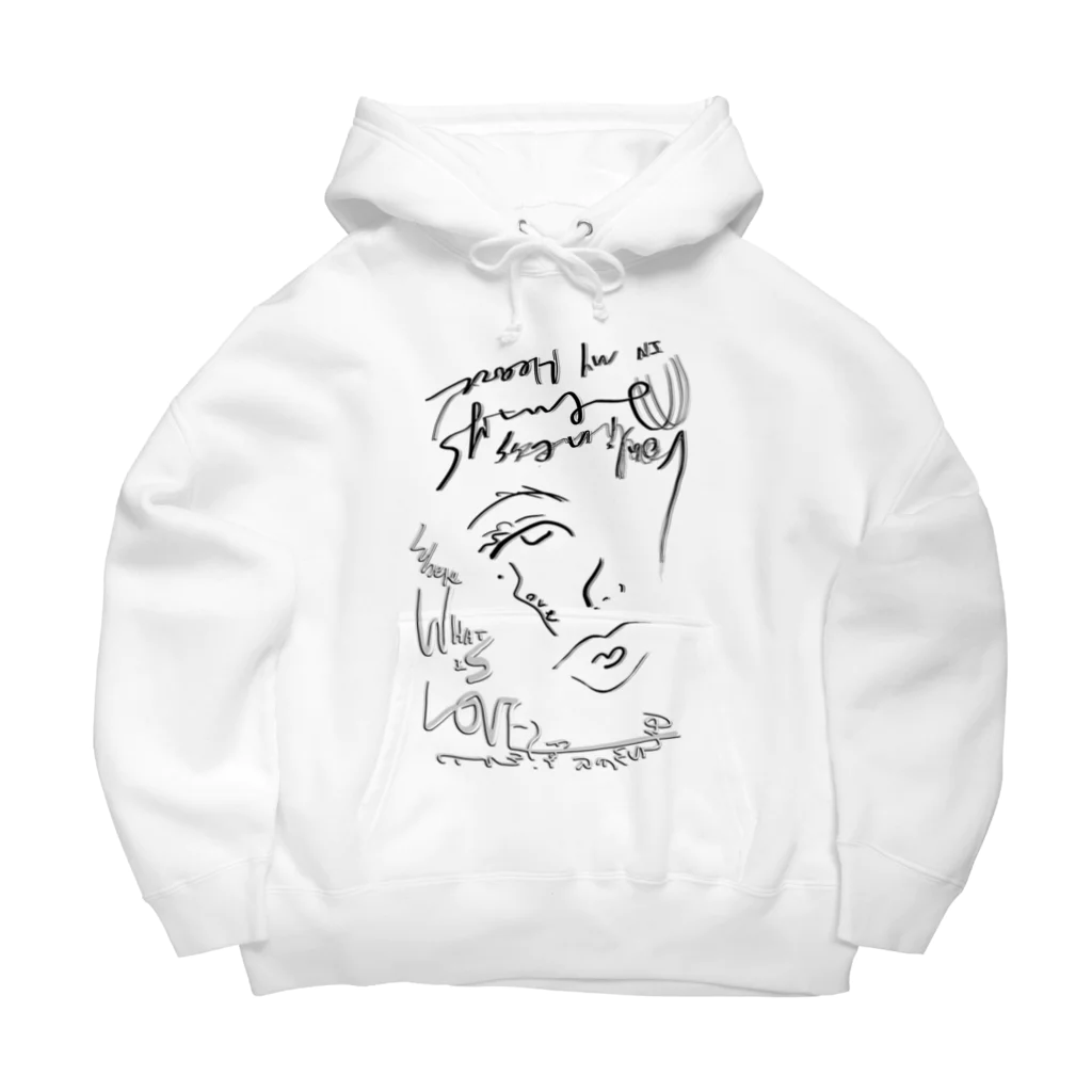 F.W.W.の#pleasemeltmyheart Big Hoodie