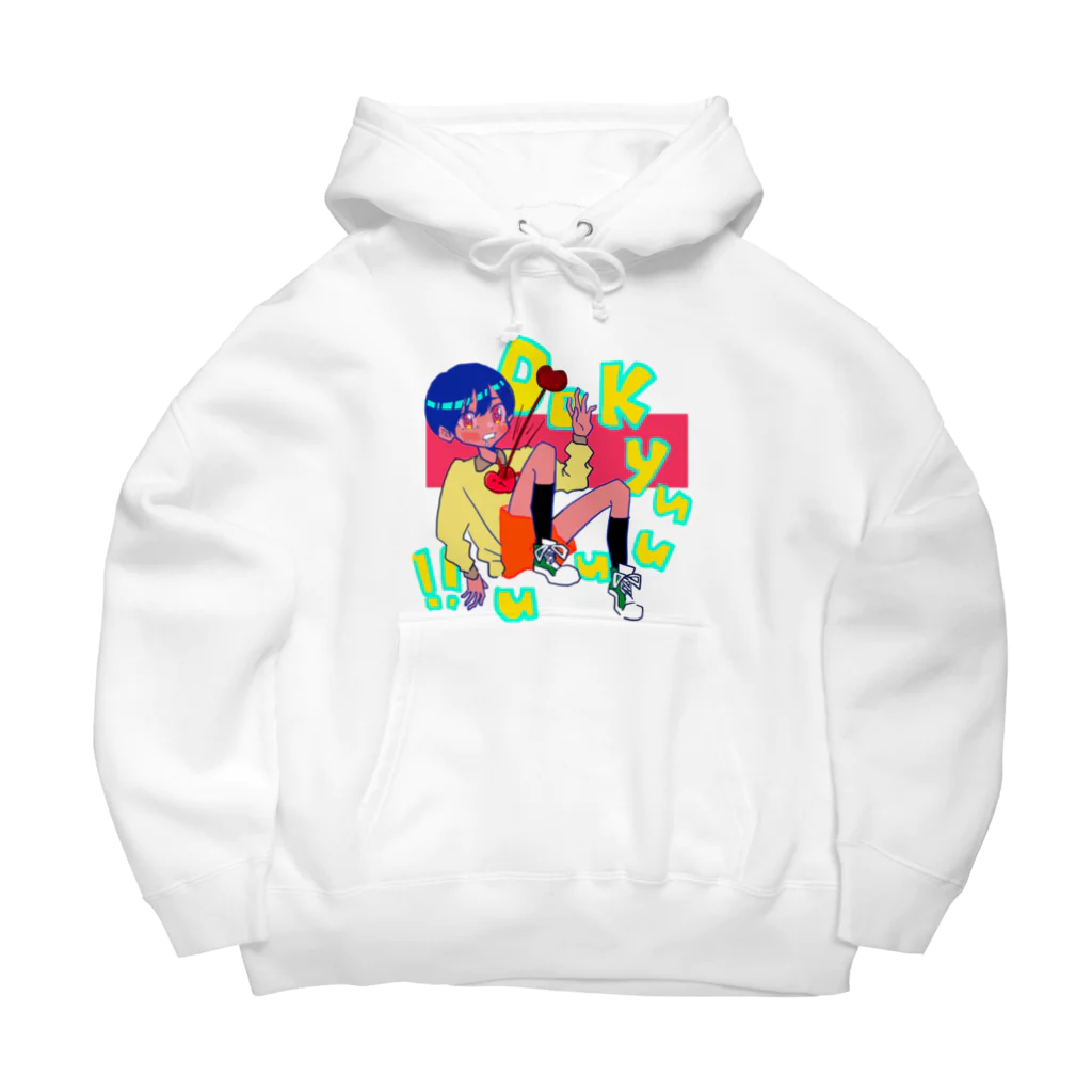 cat is the world .の恋する男の子 Big Hoodie