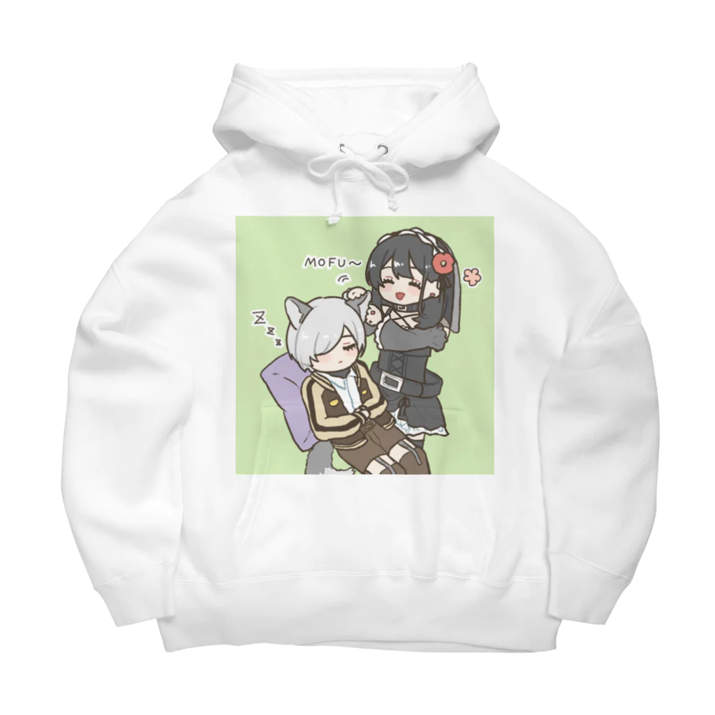 雨の浴室のMOFU〜 Big Hoodie