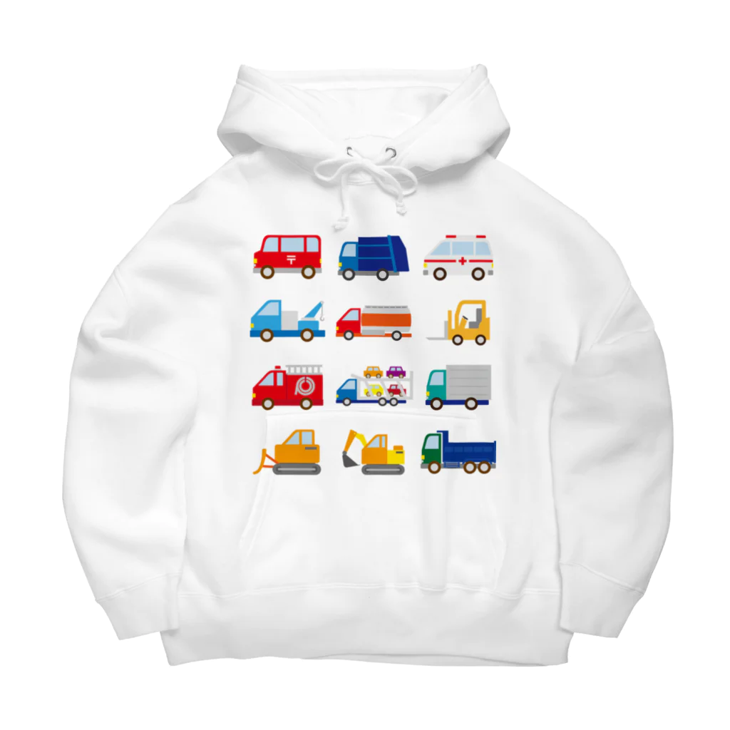 フォーヴァのはたらくくるま Big Hoodie