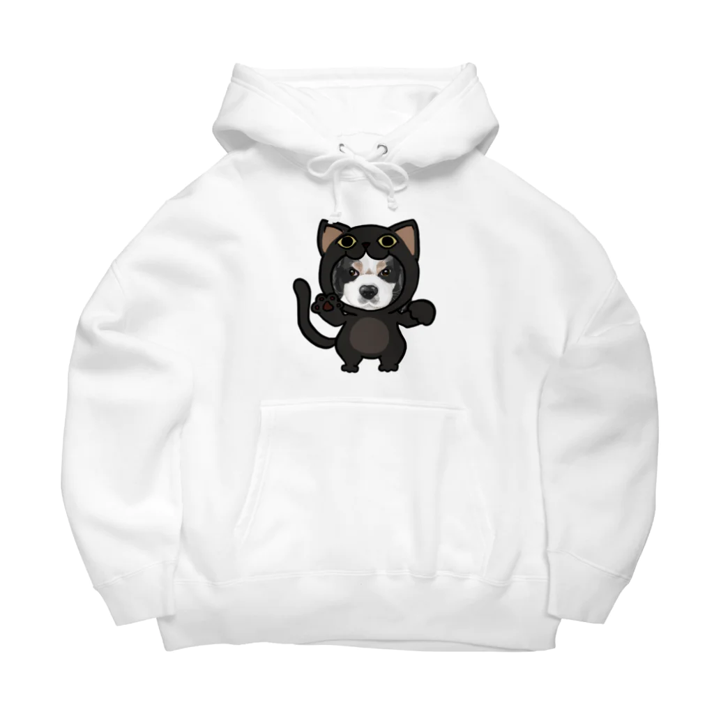 みきぞーん｜保護猫 ミッキー画伯と肉球とおともだちのmaruku Big Hoodie