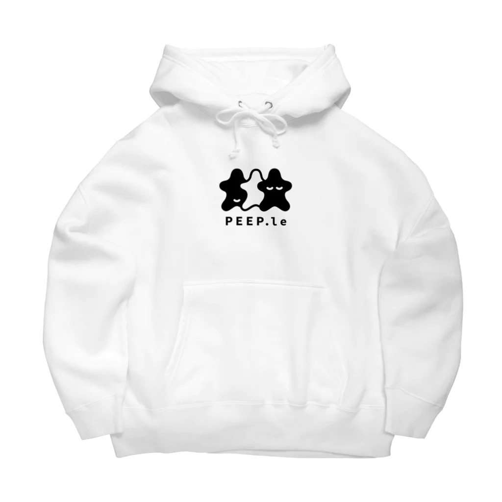 Q太のPEEP.le Big Hoodie