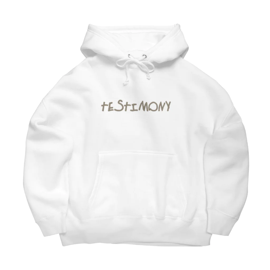 TESTIMONYのTestimony Logo Big Hoodie