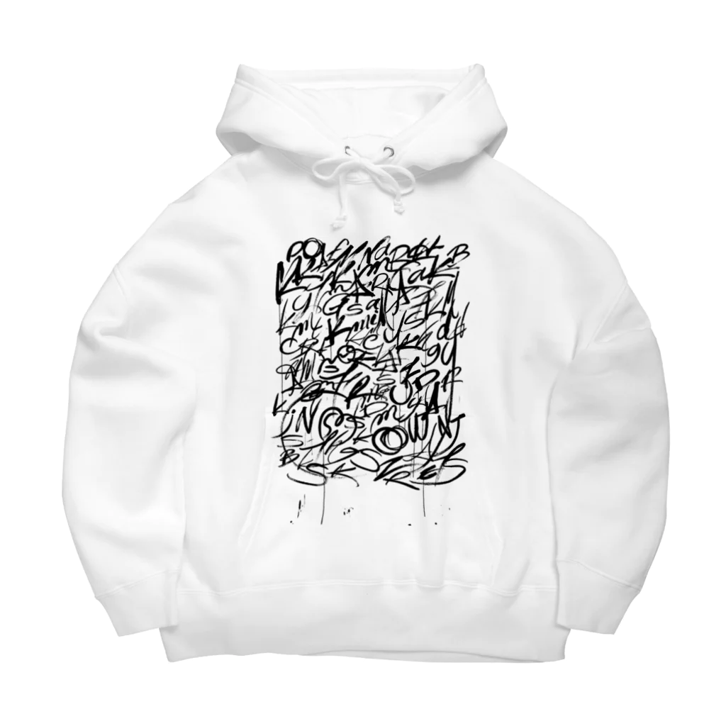 着ぐるみ＆calligraphyのiD Big Hoodie