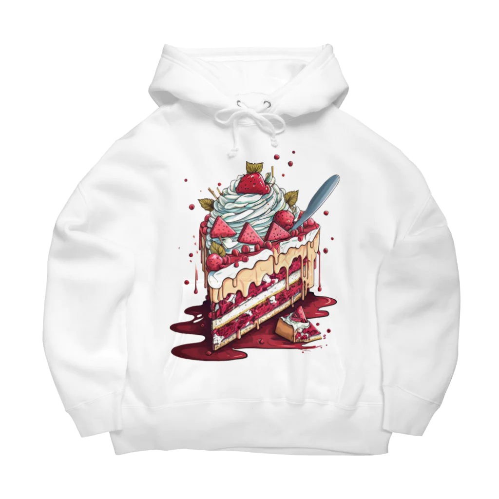 agwqの血みどろケーキ Big Hoodie