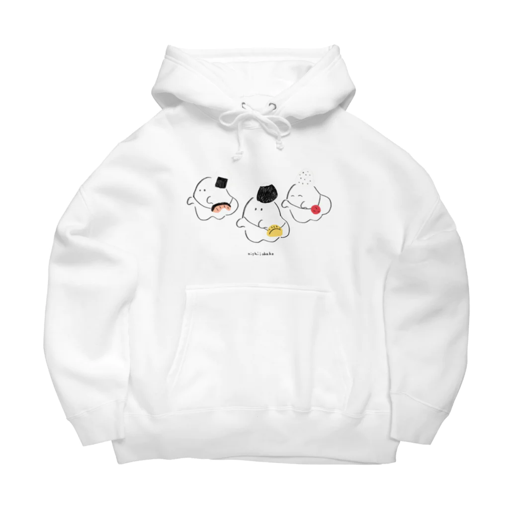 おいしいおばけのおいしいおばけ（おむすび） Big Hoodie