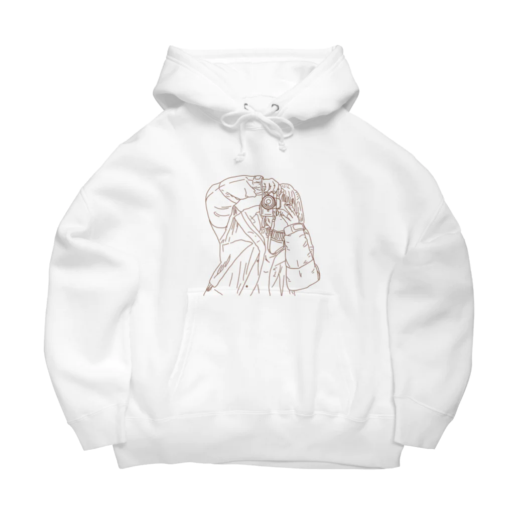 じゆうじんのカメラ女子はすすむ Big Hoodie