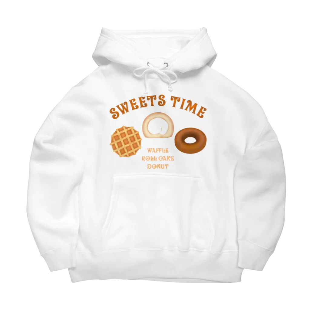 ぽんぽこあんぽんたんのSWEETS TIME Big Hoodie