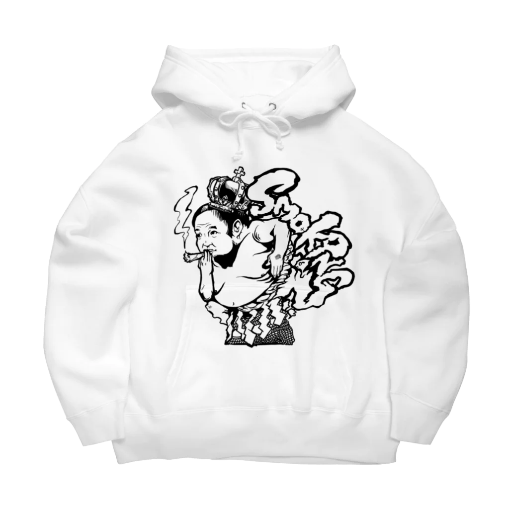 smokingの相撲king Big Hoodie