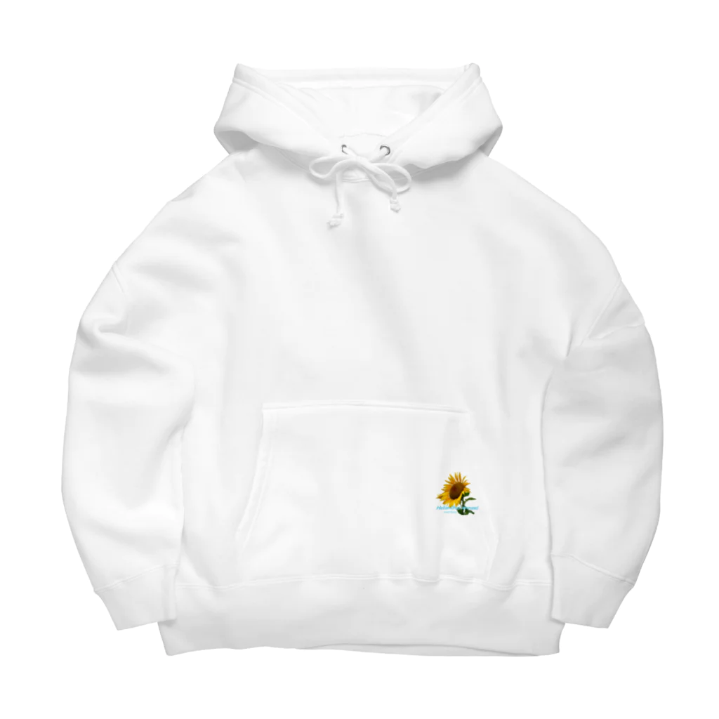  #satisfyingのヒマワリ　sunflowe Big Hoodie