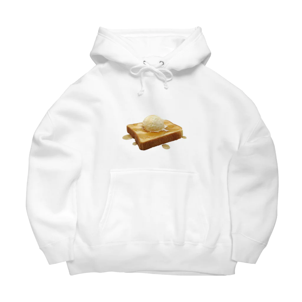 メシテロタイプ（飯テロTシャツブランド）のハニーアイス Big Hoodie