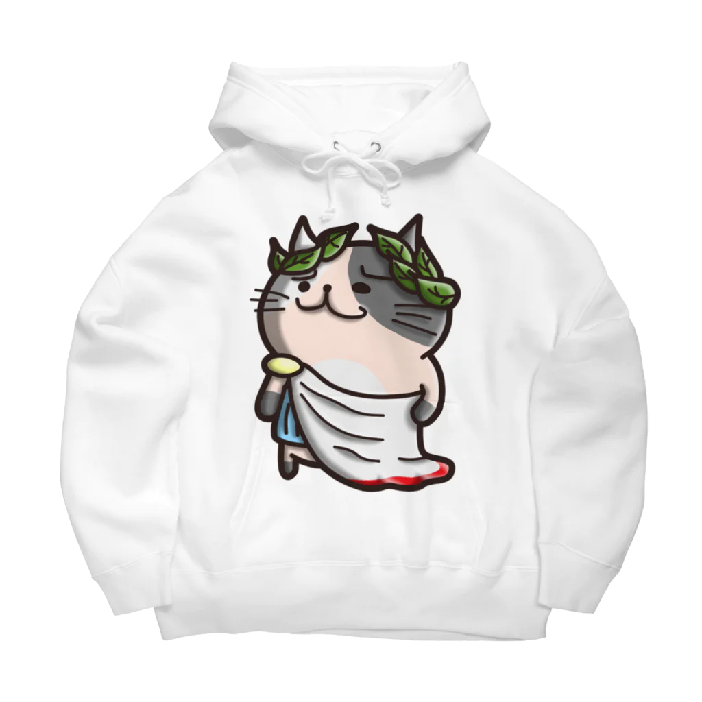 ひよこ男爵とまだむにゃんのにゃえさる (まだむにゃん) Big Hoodie