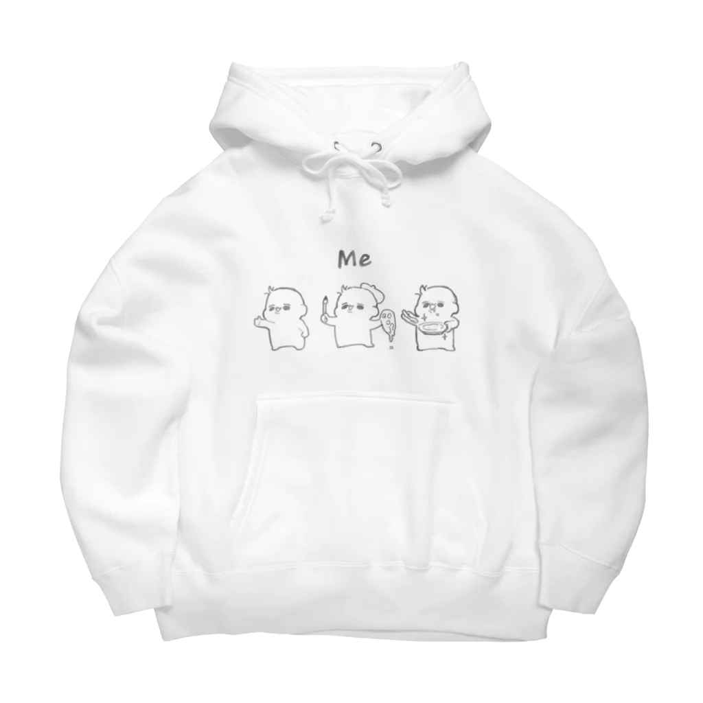 しろた🍡のしろた Big Hoodie