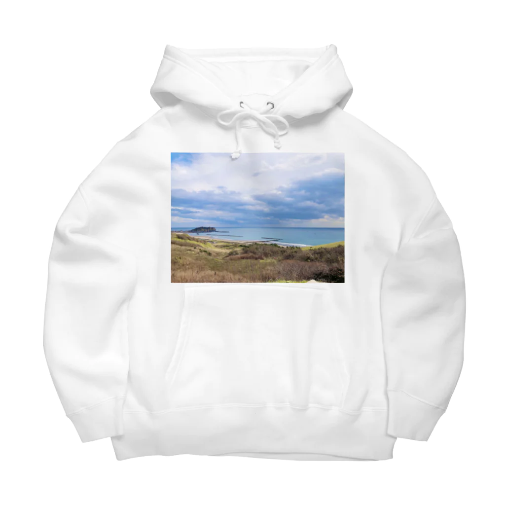 あべこのお店 の北海道の海 Big Hoodie