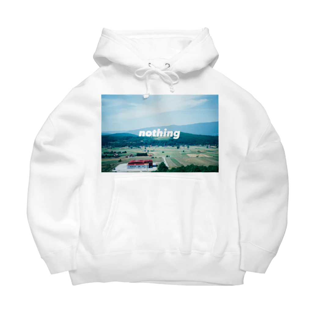 ムクロジのnothing Big Hoodie