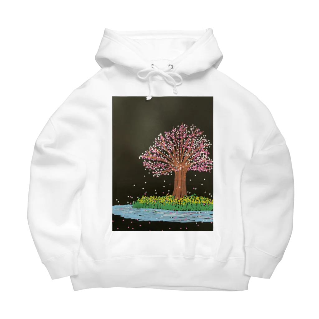 ちくわ村の桜 Big Hoodie