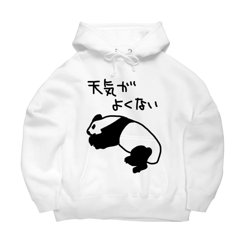 ミナミコアリクイ【のの】の天気がね【パンダ】 Big Hoodie