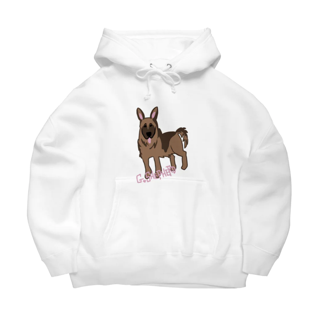 どうぶつYAのシェパードンドン Big Hoodie