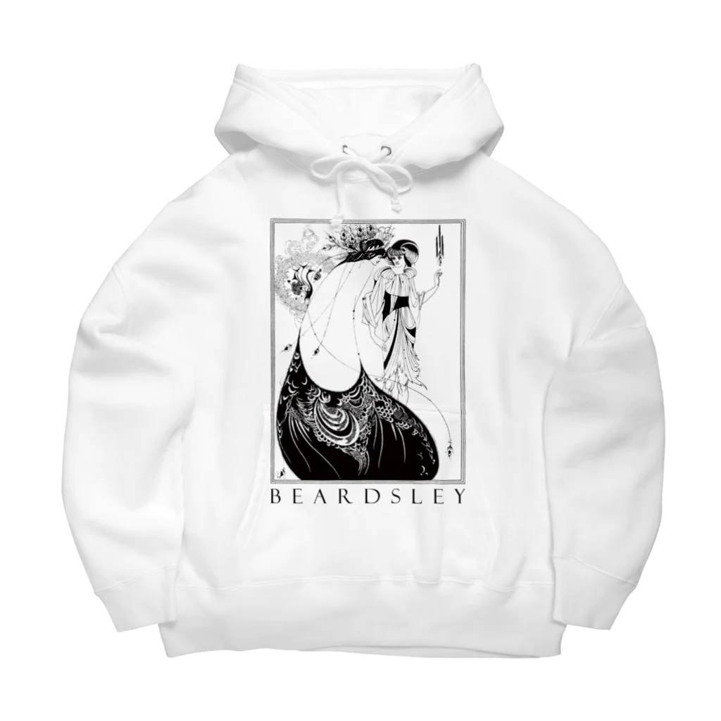 Hungry Freaksのビアズリー「孔雀のスカート」 Big Hoodie