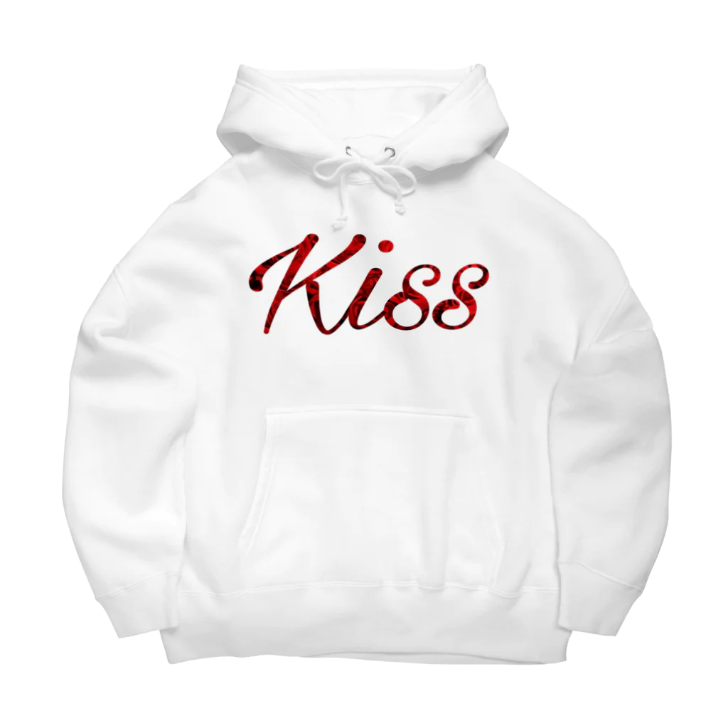 キッチンファラオのKiss デザイン Big Hoodie