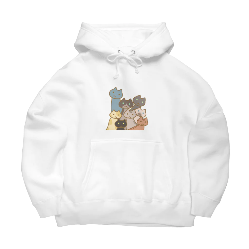 アトリエかののにゃんこ大集合 Big Hoodie