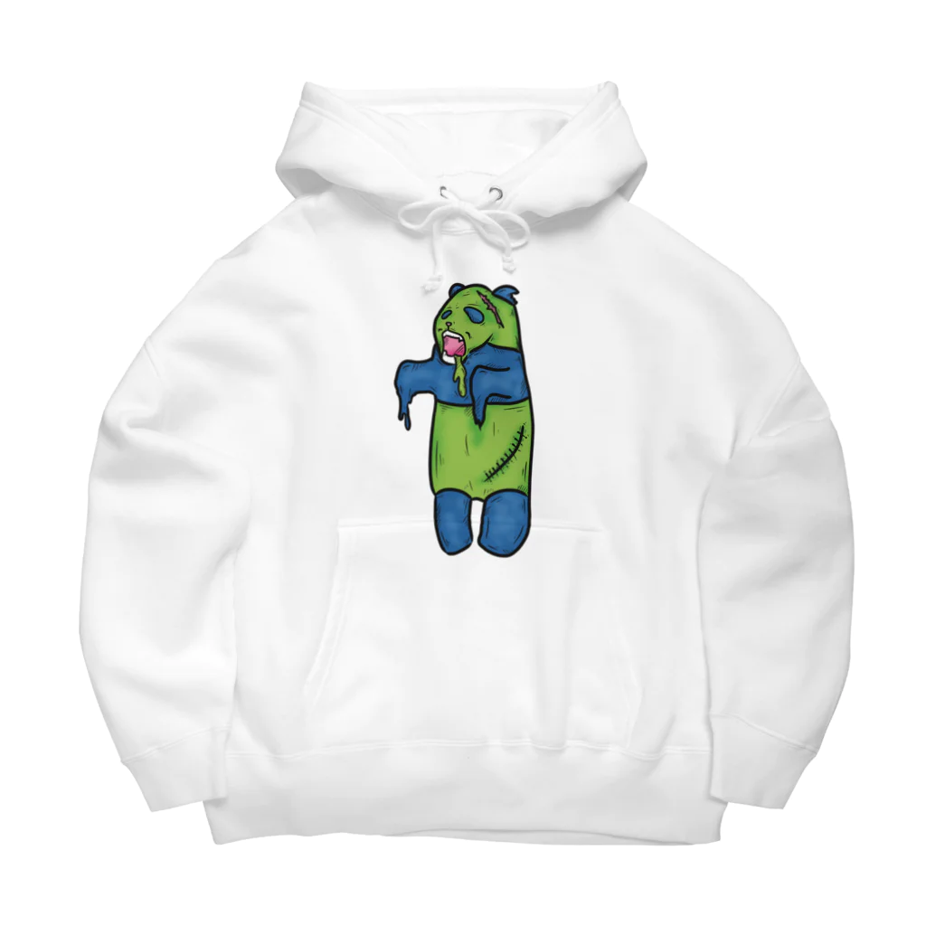 ヒロシオーバーダイブのゾンビなパンダ Big Hoodie