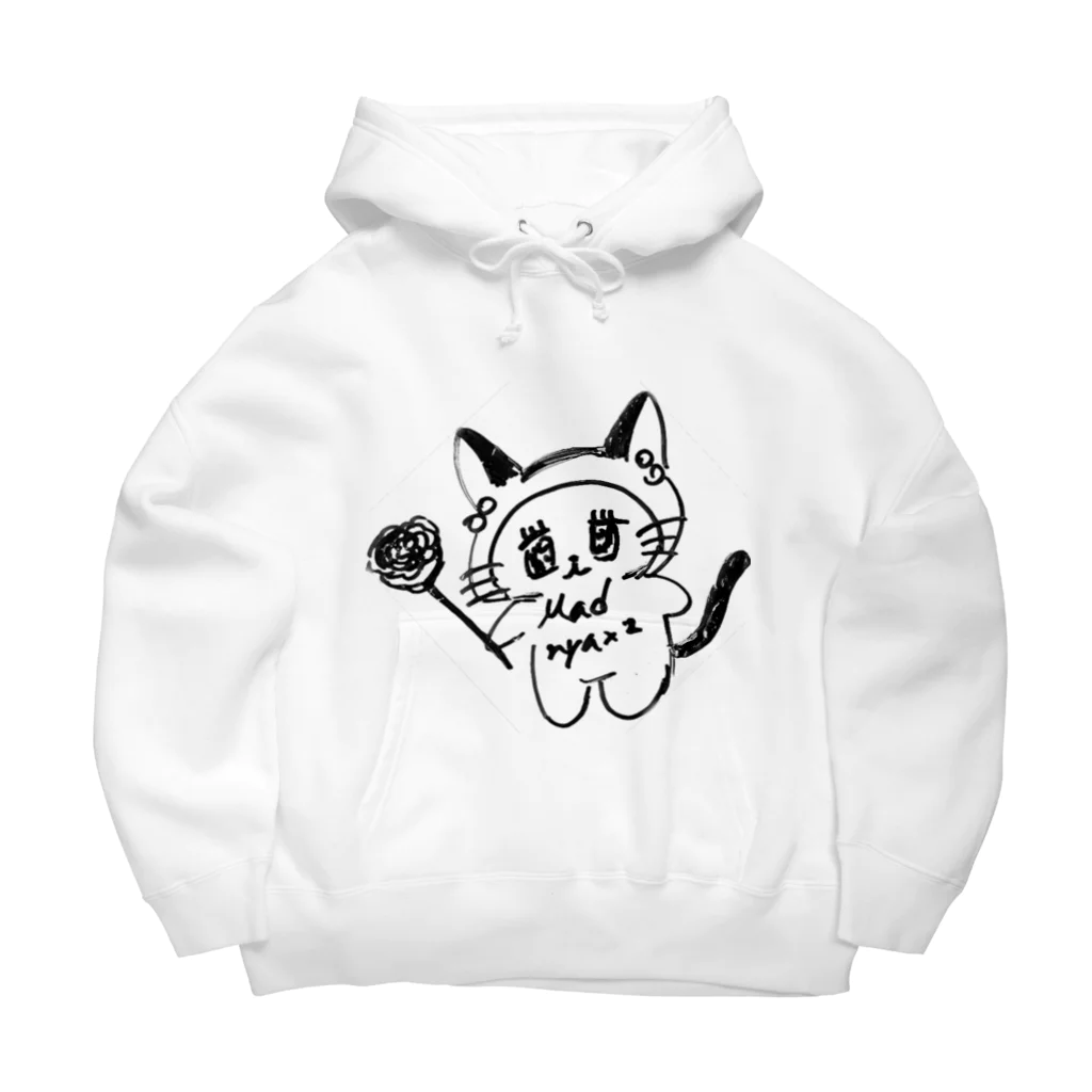 窓猫🪟🐈‍⬛マドリーヌE^••^Eのマラドーニャ Big Hoodie