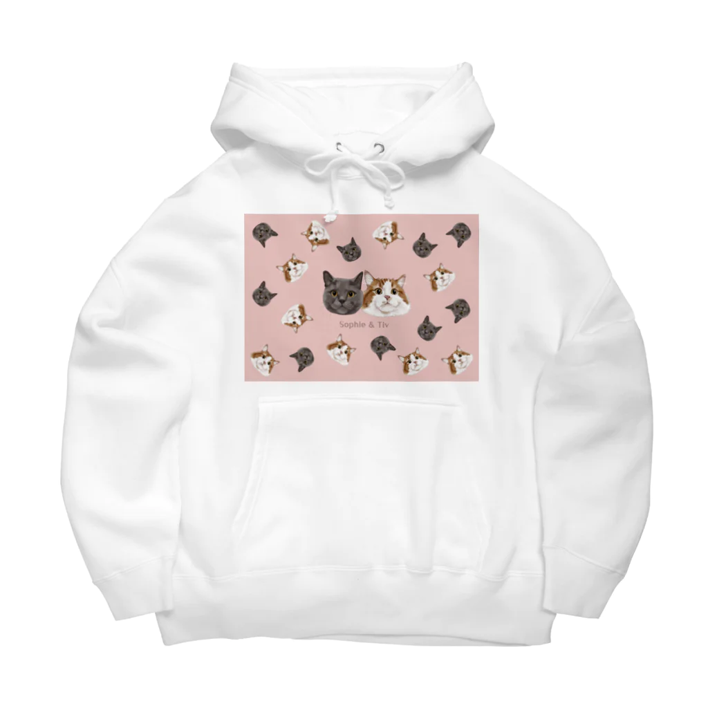 みきぞーん｜保護猫 ミッキー画伯と肉球とおともだちのsophie tiv Big Hoodie