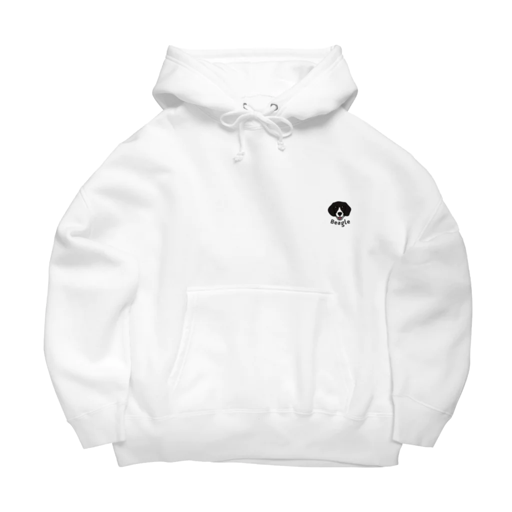 PLAYBULLのまめつぶビーグルくん Big Hoodie