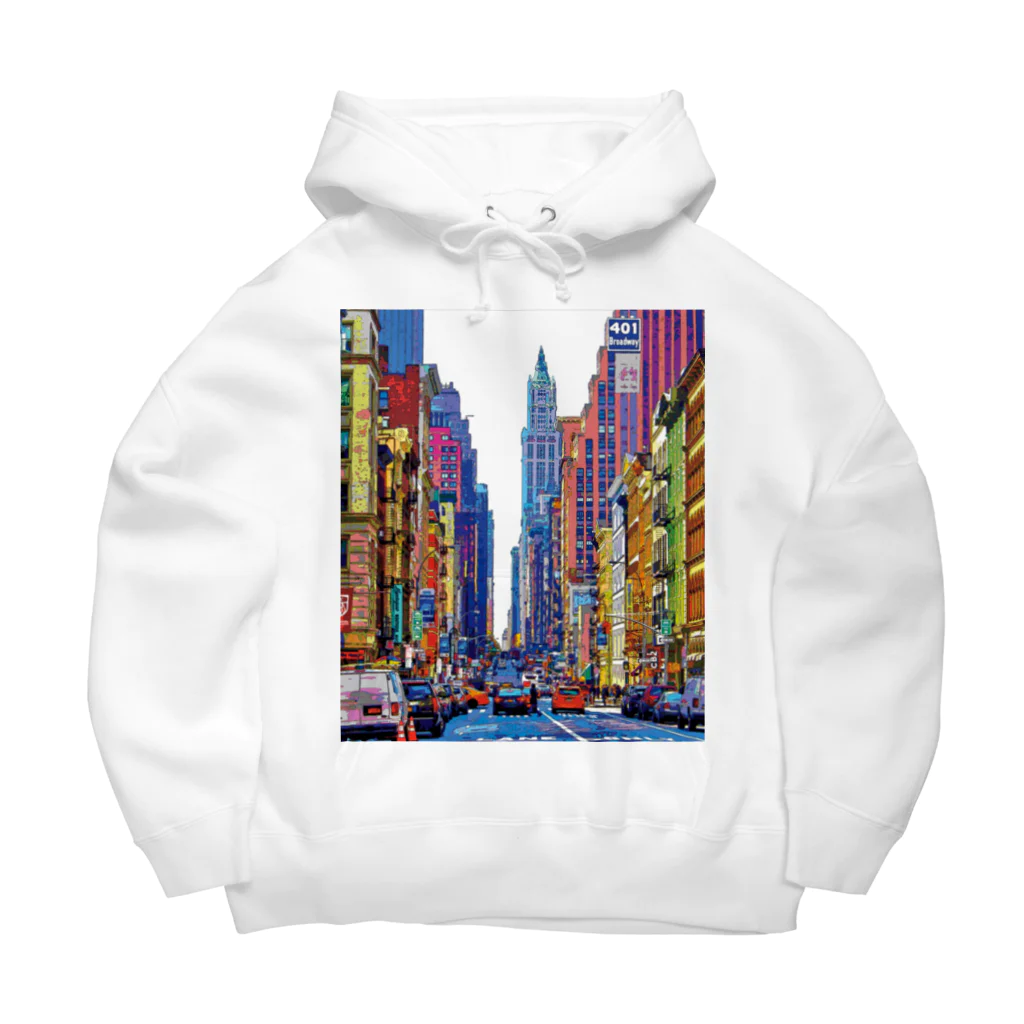 GALLERY misutawoのニューヨーク ブロードウェイの喧騒 Big Hoodie