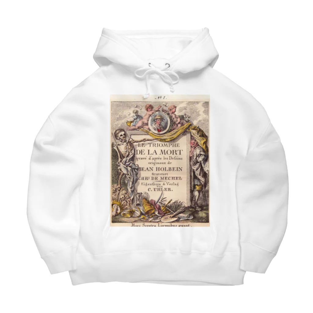 J. Jeffery Print Galleryのハンス・ホルバインの死のアルファベット Big Hoodie