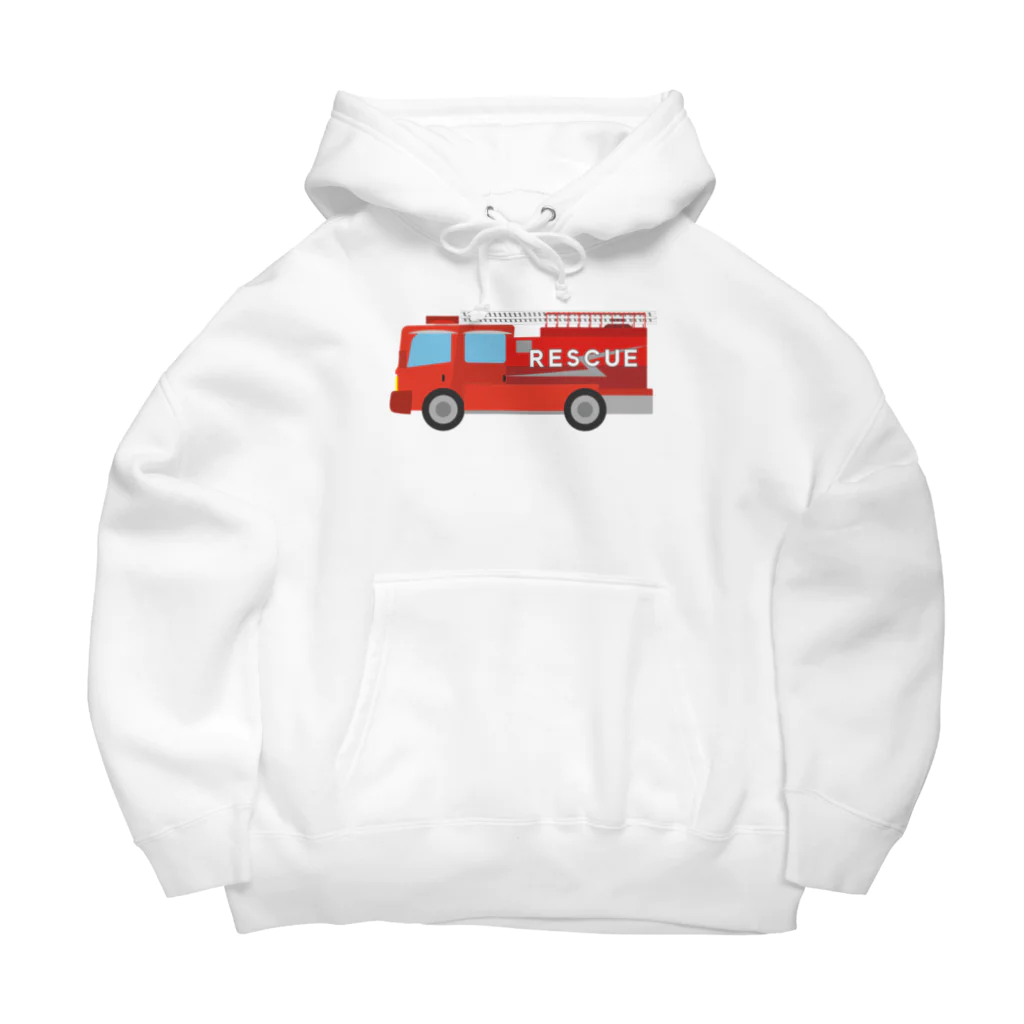 chicodeza by suzuriのレスキュー車 Big Hoodie