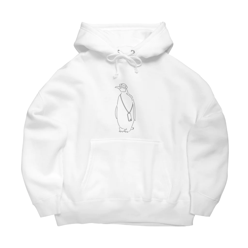 ポップトーンの休日ペンギン Big Hoodie