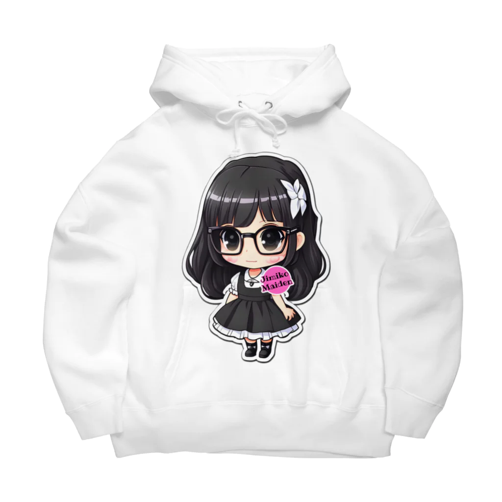 Jimiko Maiden (ジミコメイデン)の【Jimiko Maiden】メイド地味子さん Big Hoodie