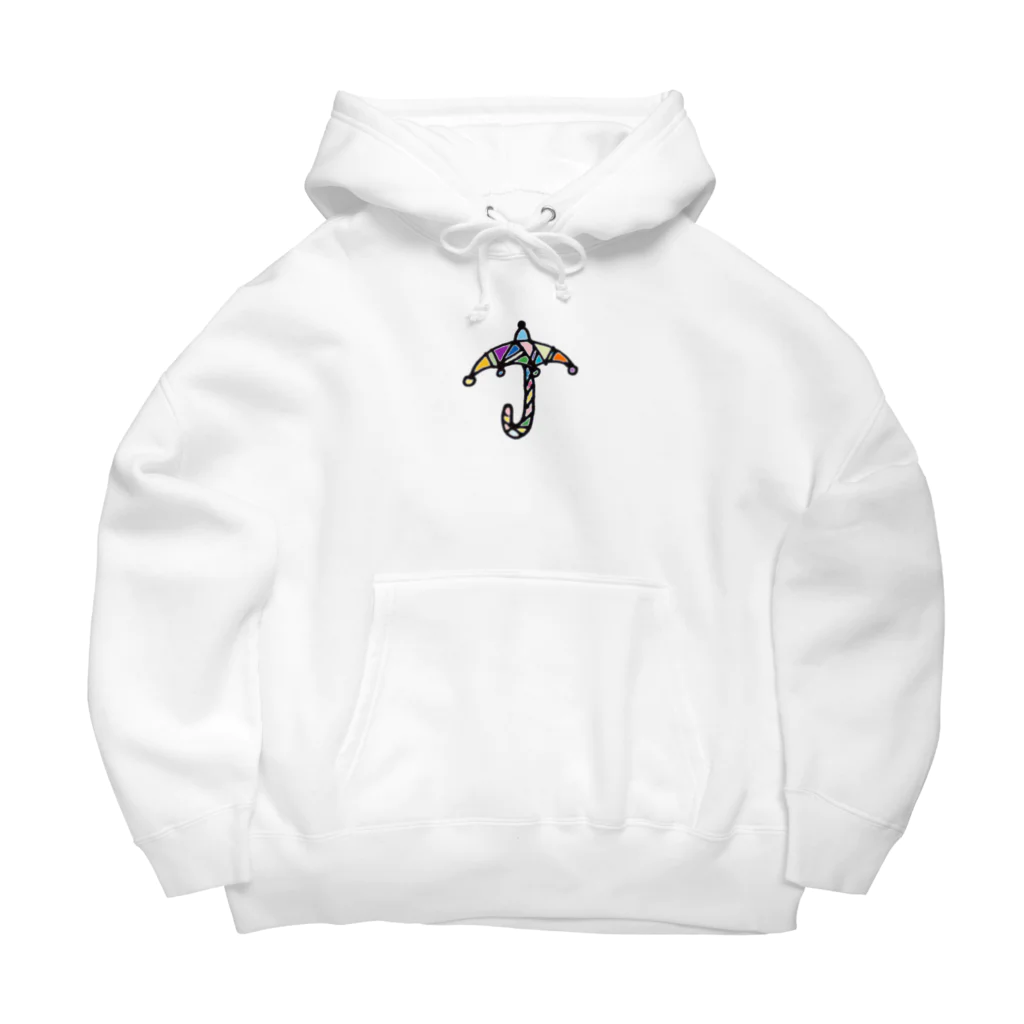 丸福のカラフルアンブレラ Big Hoodie