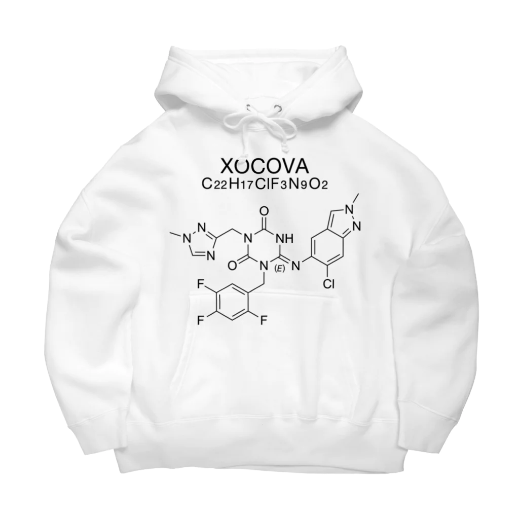 DRIPPEDのXOCOVA C22H17ClF3N9O2-ゾコーバ-(Ensitrelvir-エンシトレルビル-) Big Hoodie