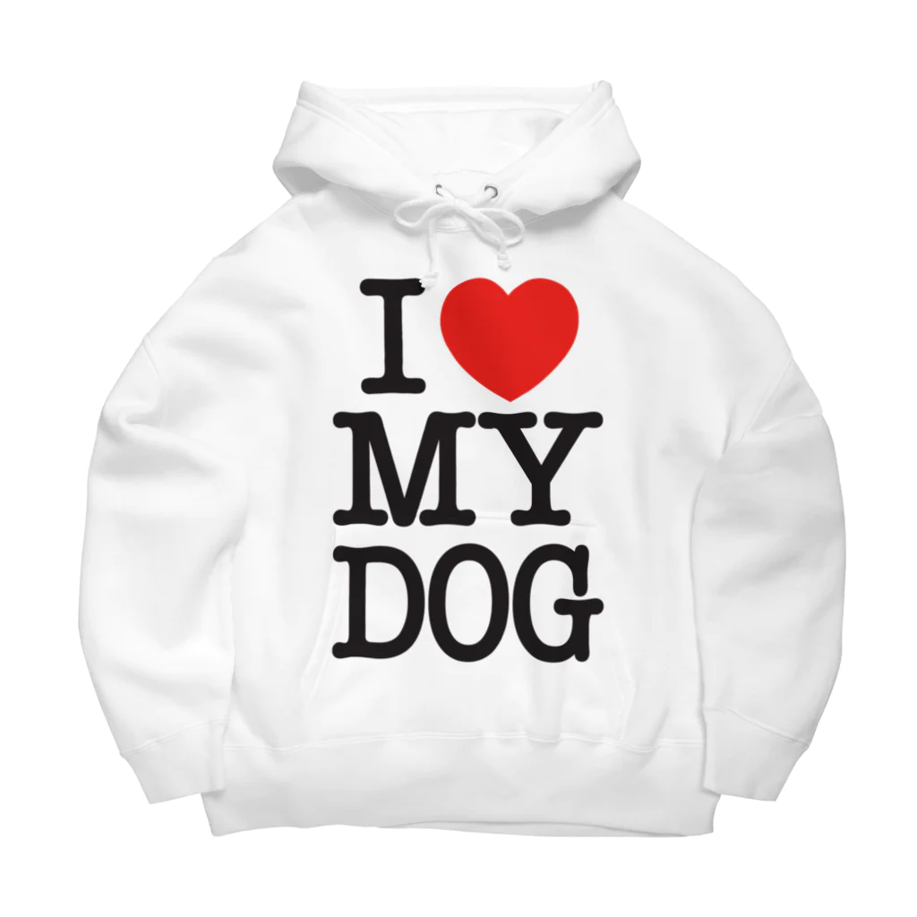 I LOVE SHOPのI LOVE MY DOG Big Hoodie