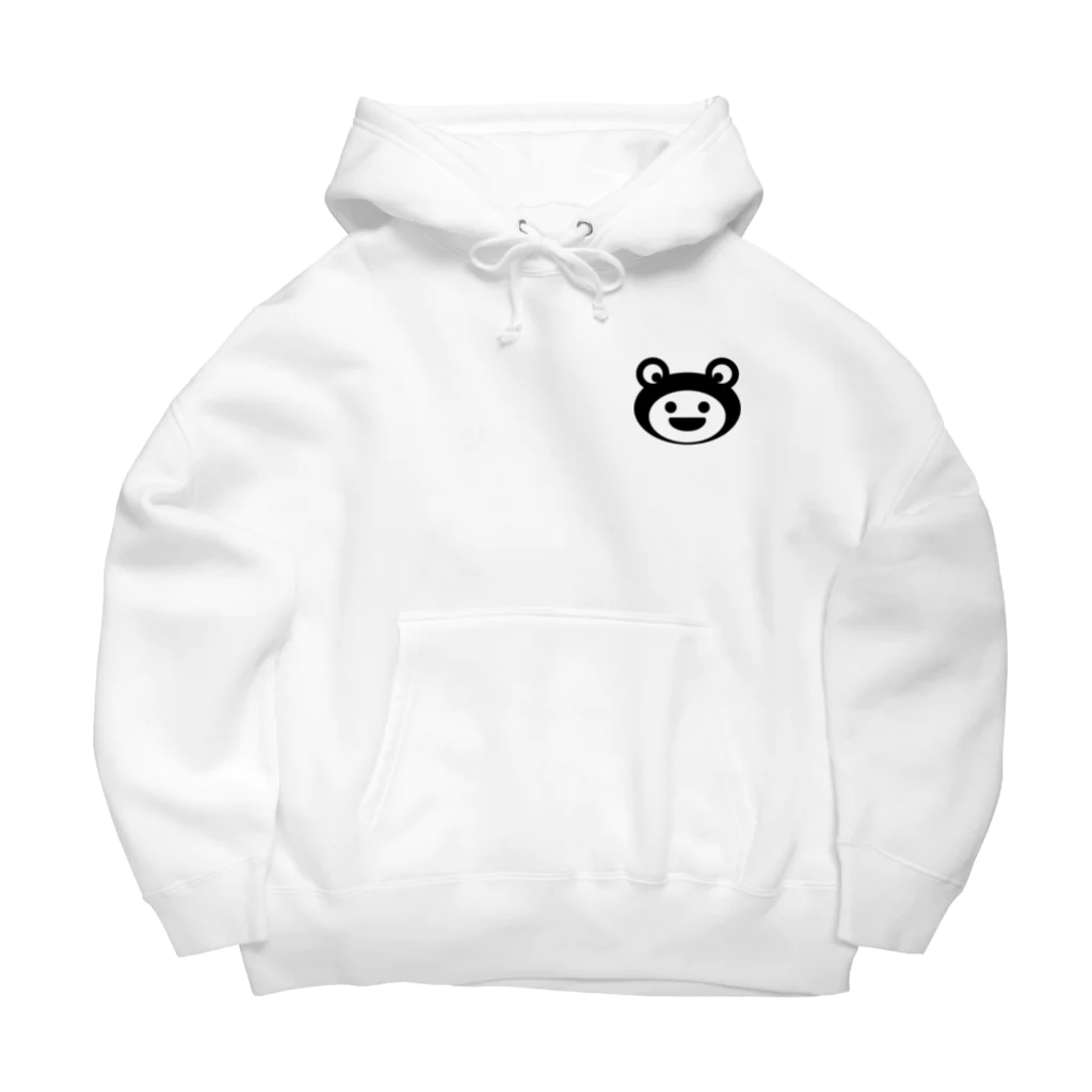 ヨープキャンが気になったのケロっ子 ヘッド ブラック ポイント Big Hoodie