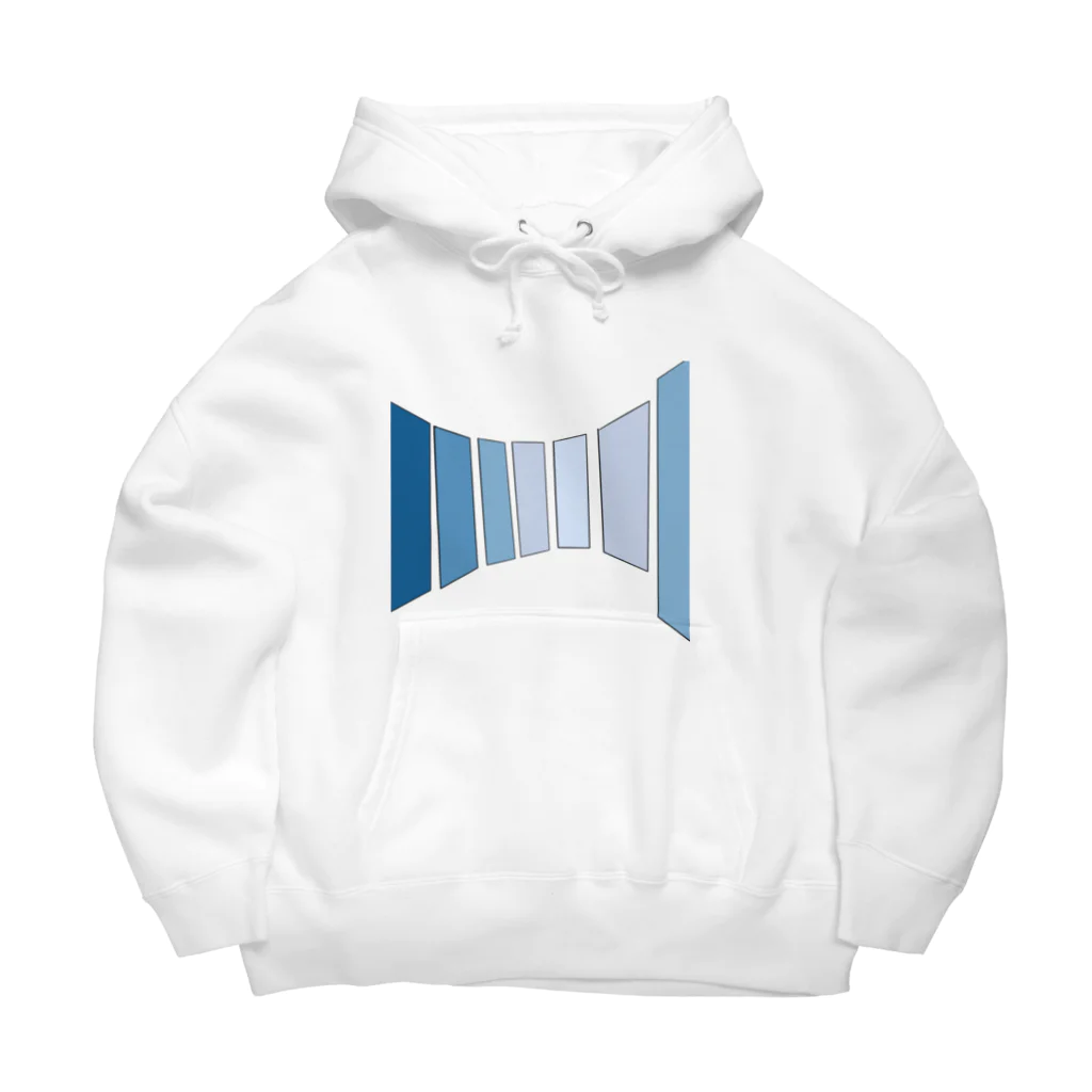 yuzumimiのblue moment Big Hoodie