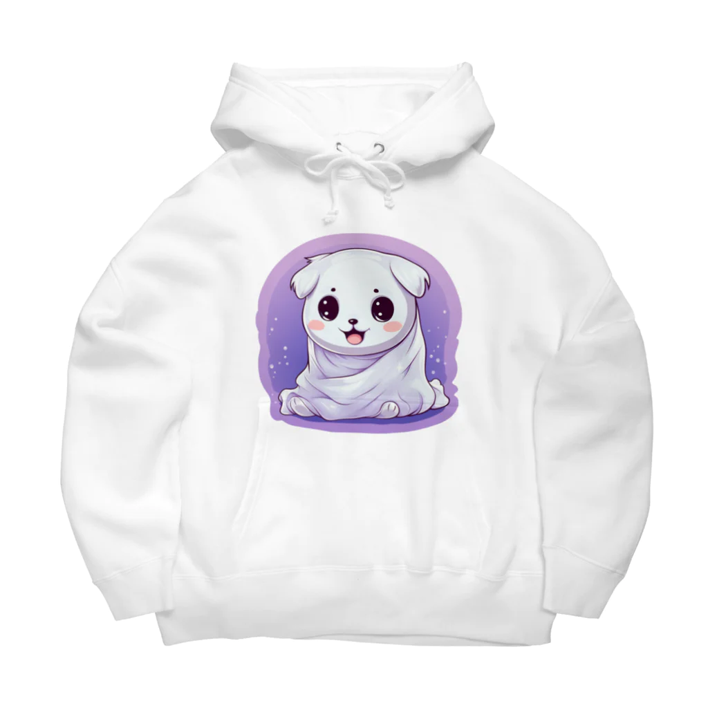 Vasetti_pressのオバケ子犬 Big Hoodie