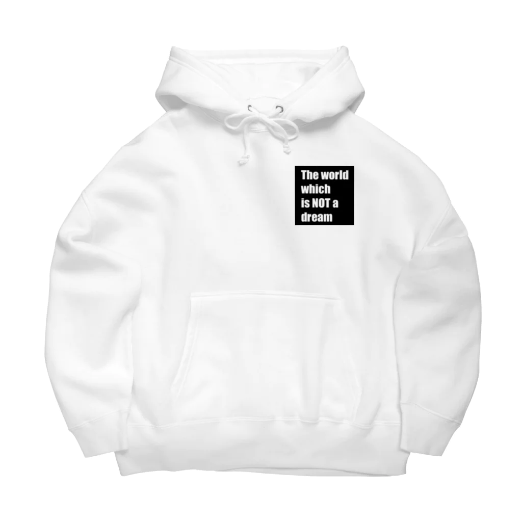 The world which is NOT a dreamのThe world which is NOT a dream Big Hoodie