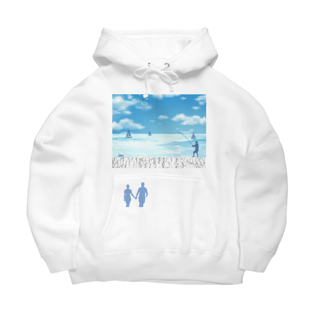 Sky00の日本の夏の風景 Big Hoodie