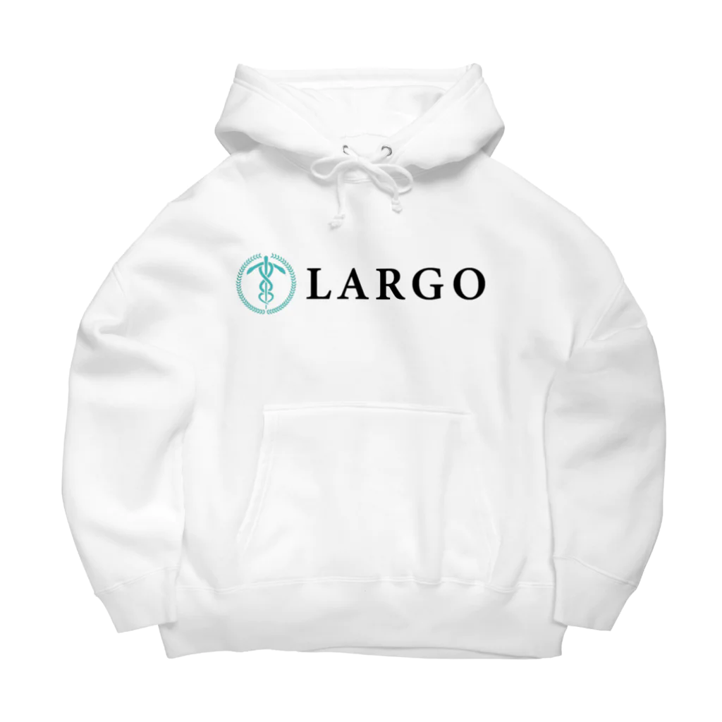 NPO法人LARGOのNPO法人LARGO 公式ロゴアイテム（横） Big Hoodie