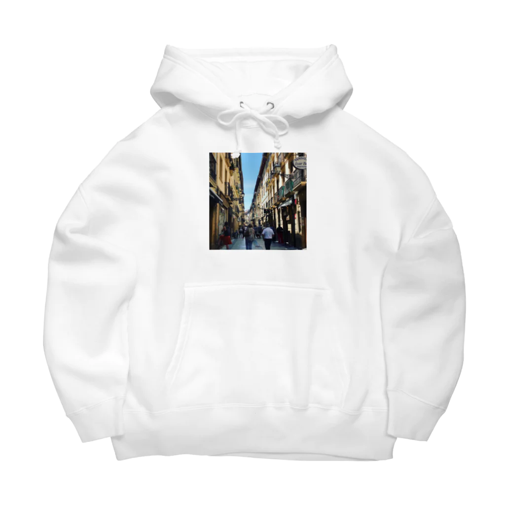 cocineroのバスクのバル　風景 Big Hoodie