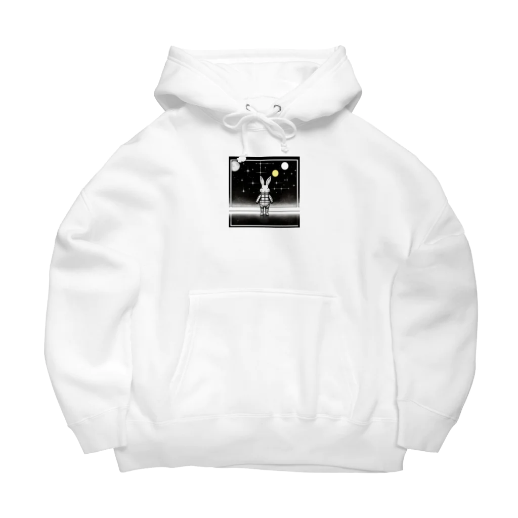 kota.の宇宙のうさぎ Big Hoodie