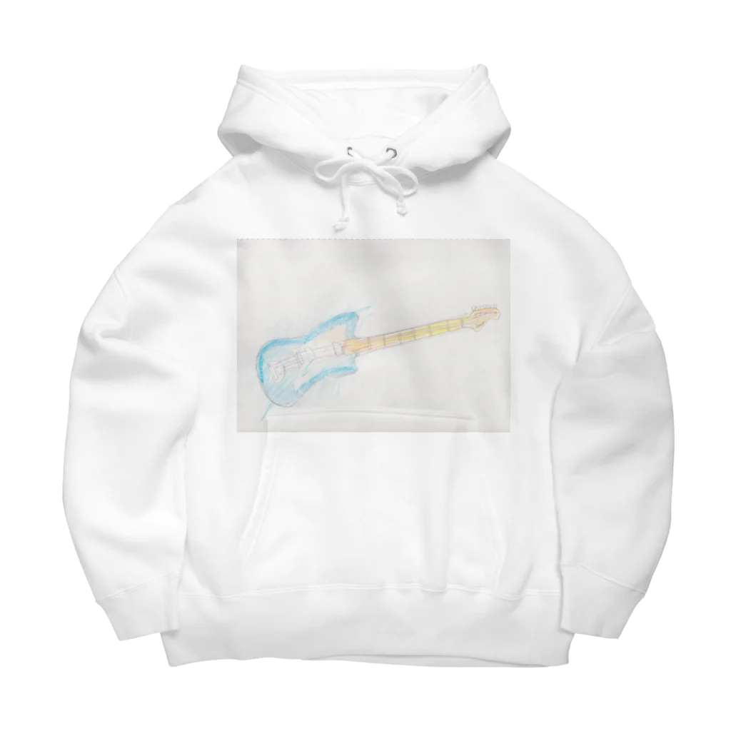 アイオライトレコードのハルのギター（fender jazzmaster）　Tシャツ ビッグシルエットパーカー