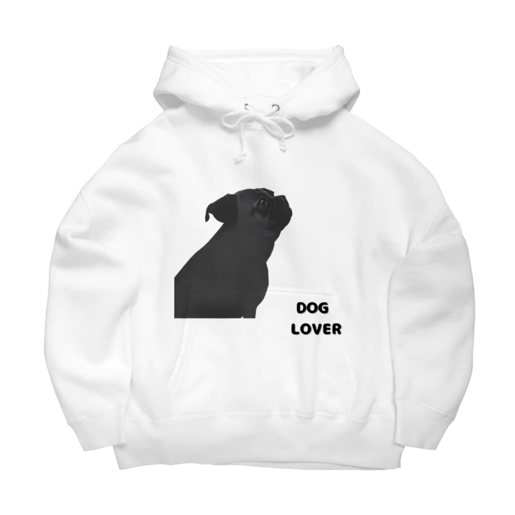 DOG LOVERのDOG LOVER（パグ） Big Hoodie