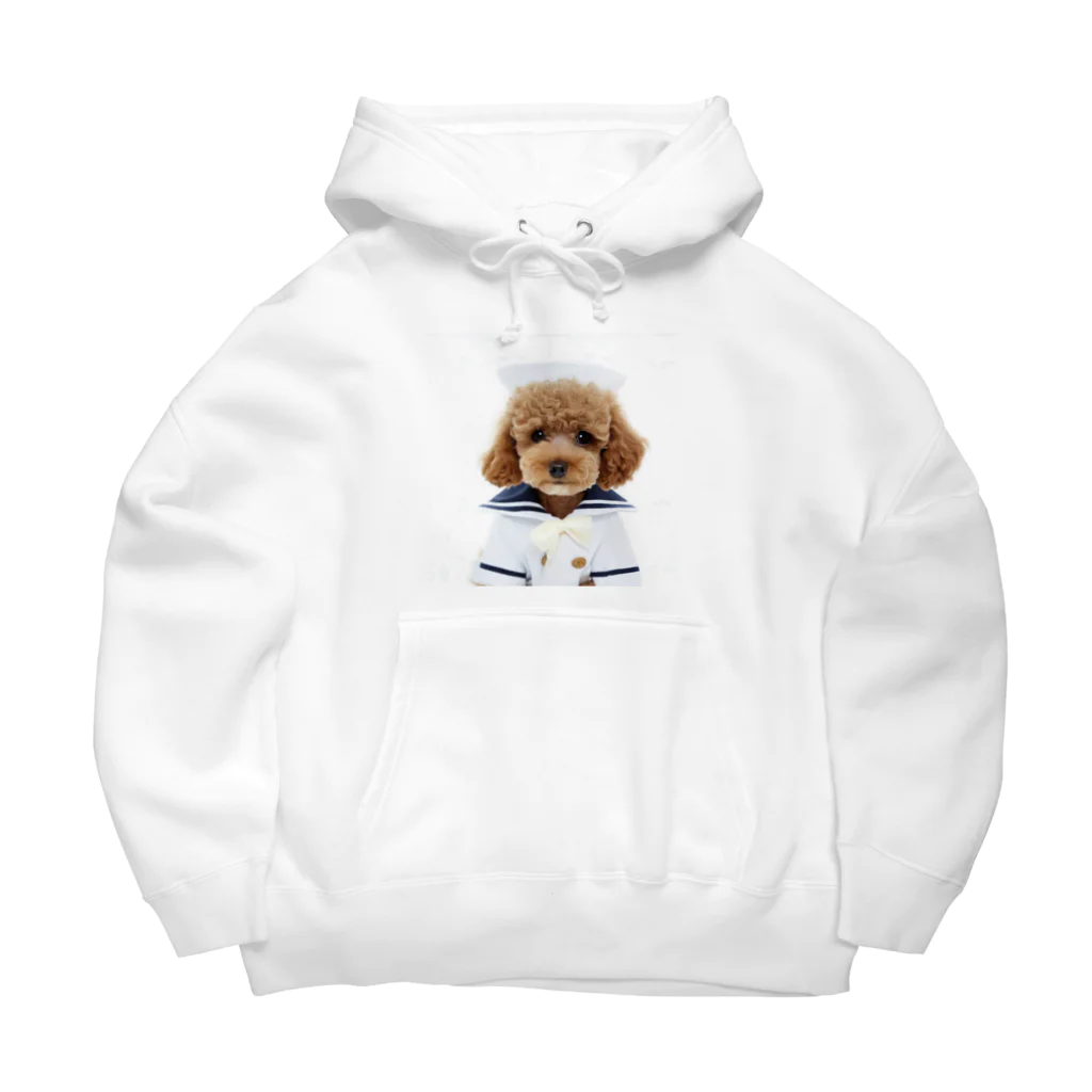 dogsandcatsのセーラーパピー Big Hoodie