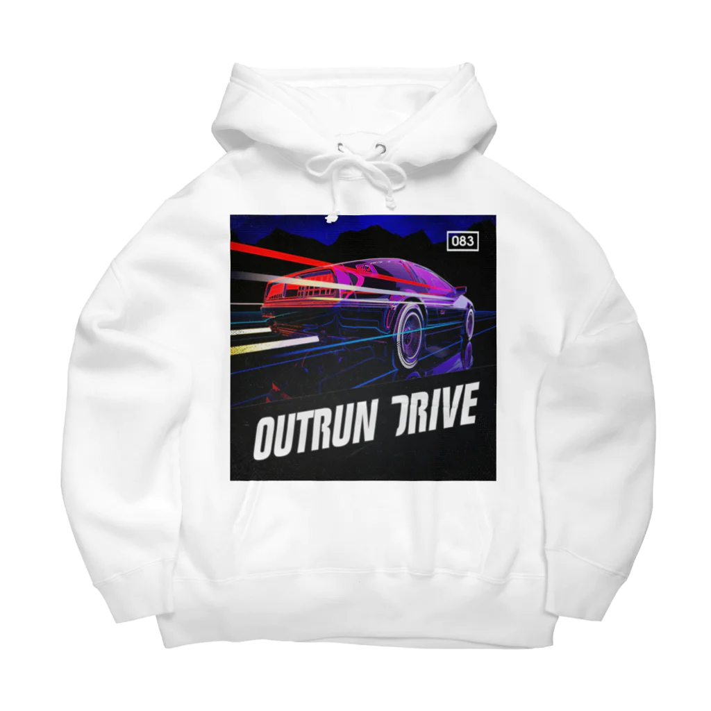 Smooth2000のOUTRUN DRIVE ビッグシルエットパーカー